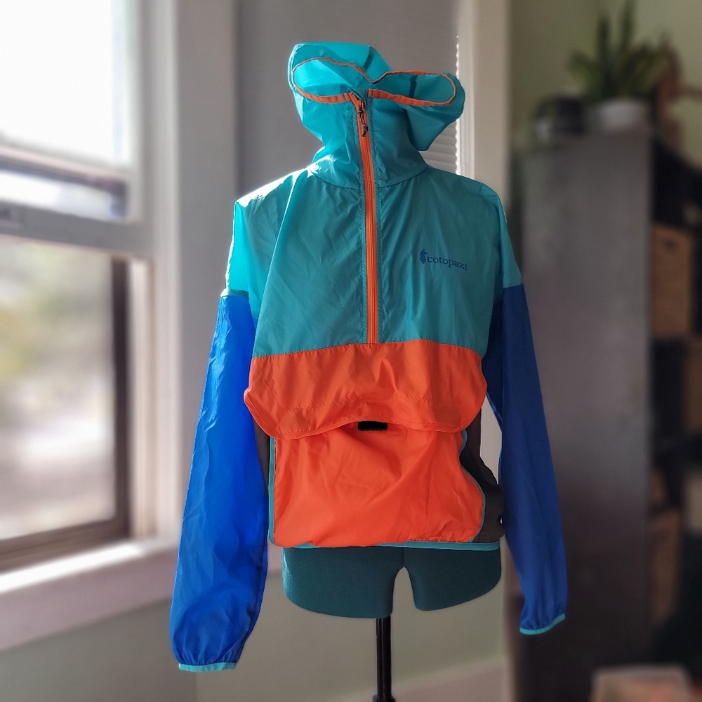 Cotopaxi packable half zip wind breaker XS